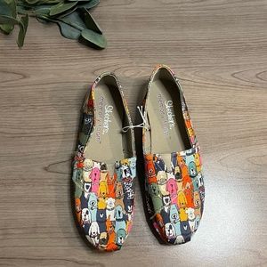 Skechers Women's Plush-Wag Party Ballet Flat, 7